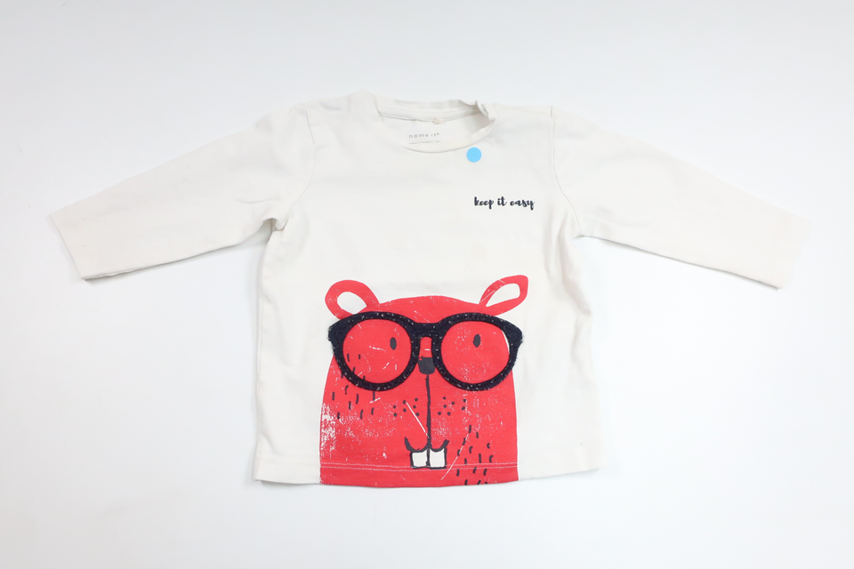 T-shirt from Name It - Size 74 - White