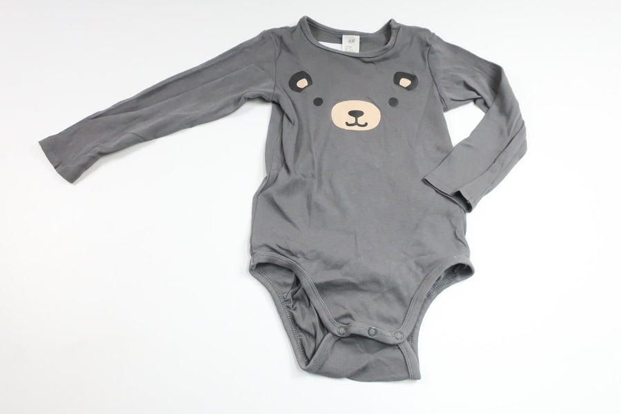 Bodysuit from H&M - Size 98 - Grey