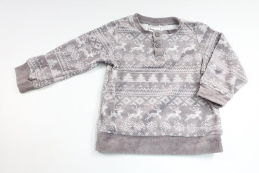 Santa sweater from Kappahl - Size 86/92 - Grey