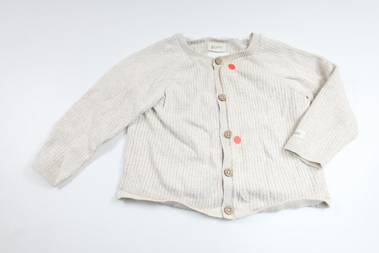 Knitted cardigan from Newbie - Size 86 - Off-white