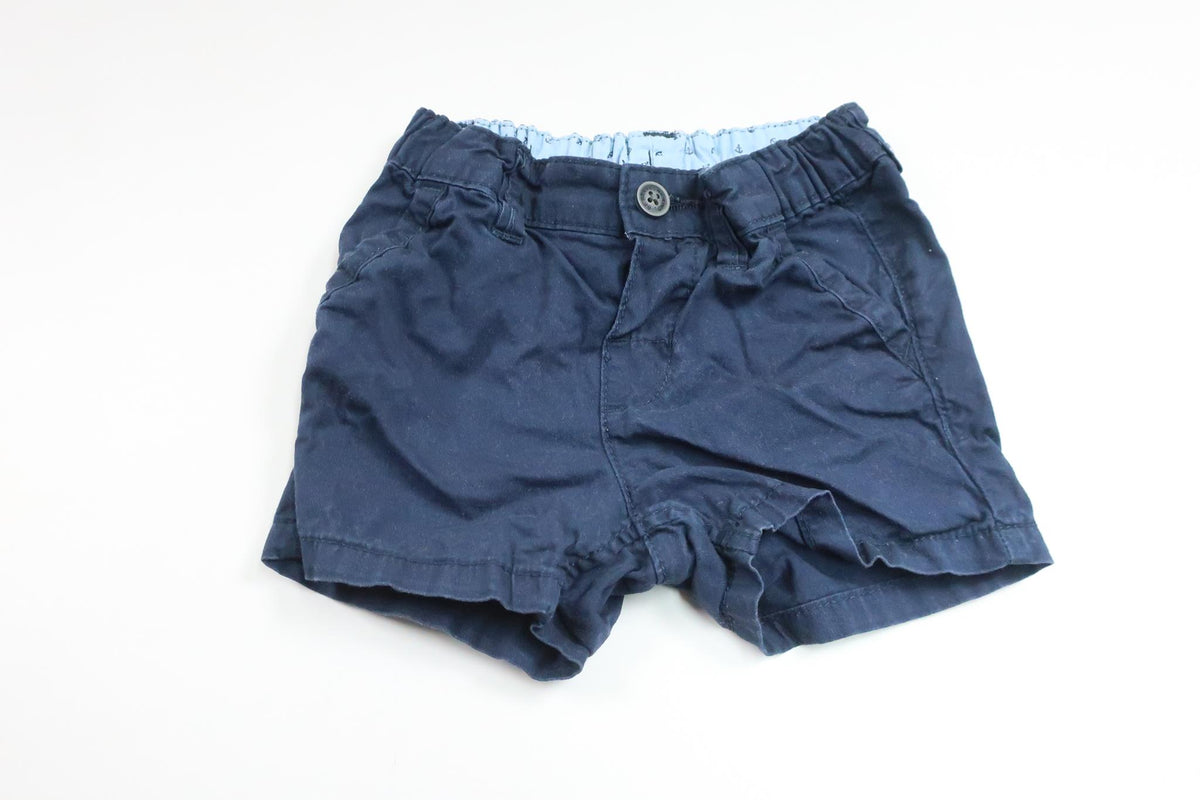 Chinos shorts from H&amp;M - Size 68 - Navy blue