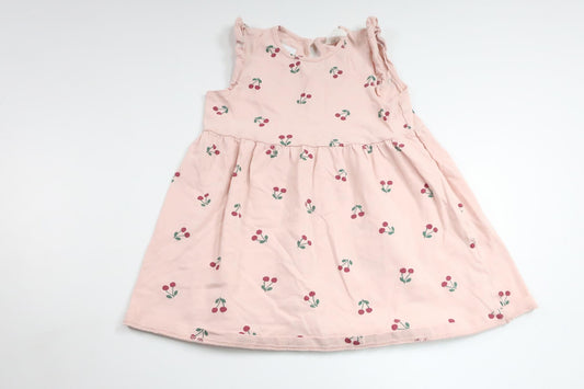 Dress with cherries from H&M - Size 92 - Pink