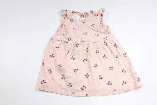 Dress with cherries from H&amp;M - Size 86 - Pink