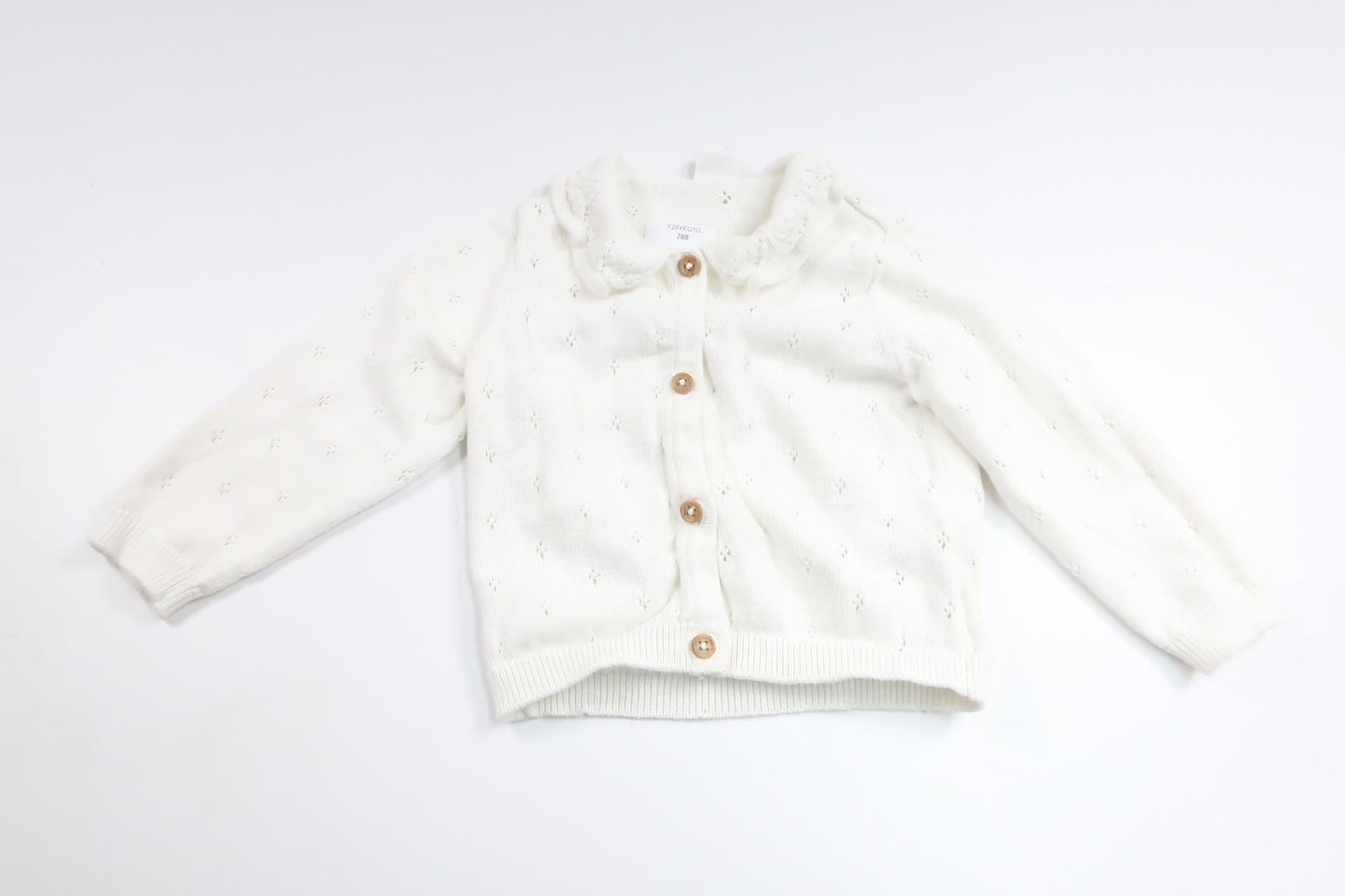 Knitted cardigan from Lindex - Size 86 - White