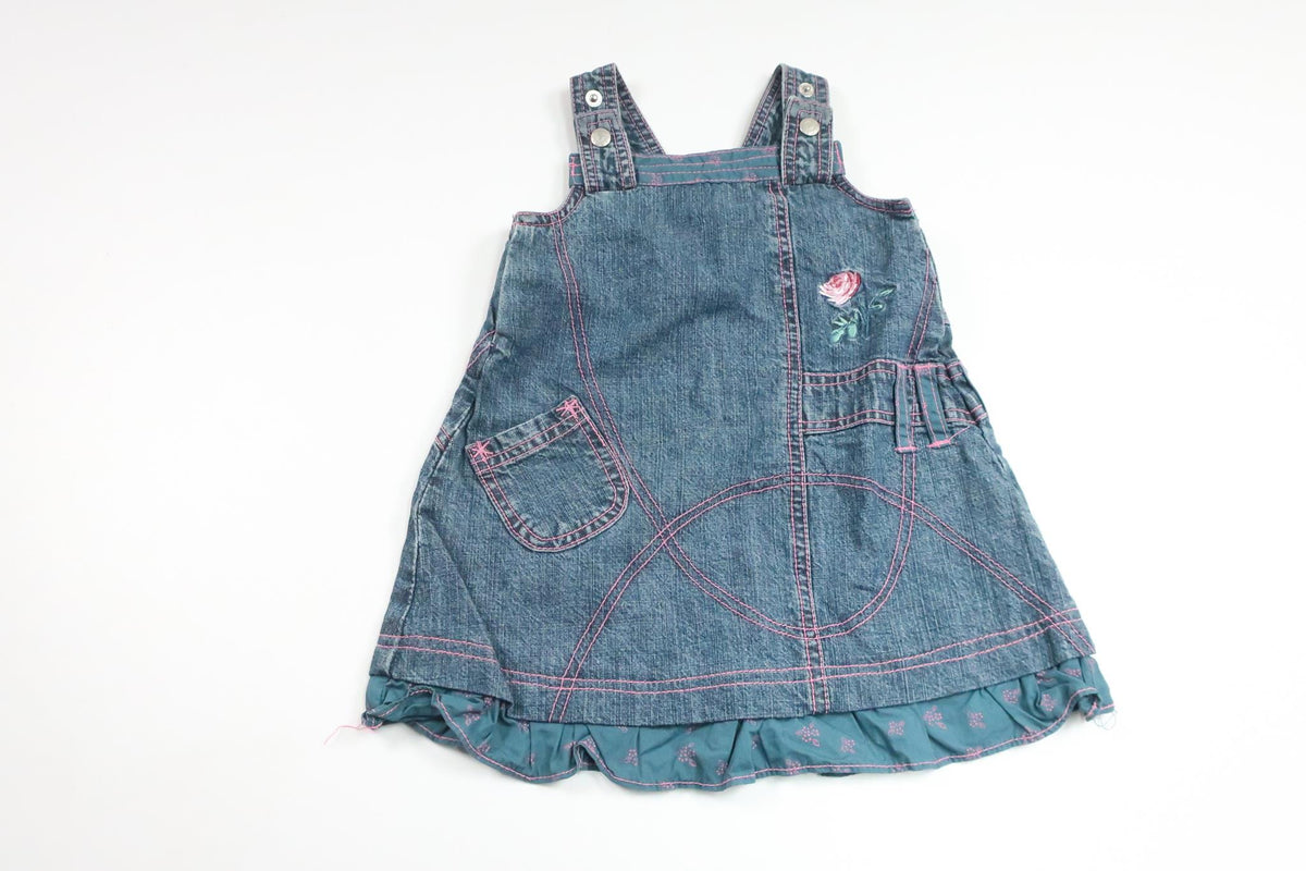 Suspender dress in jeans from Name It - Size 68 - Denim