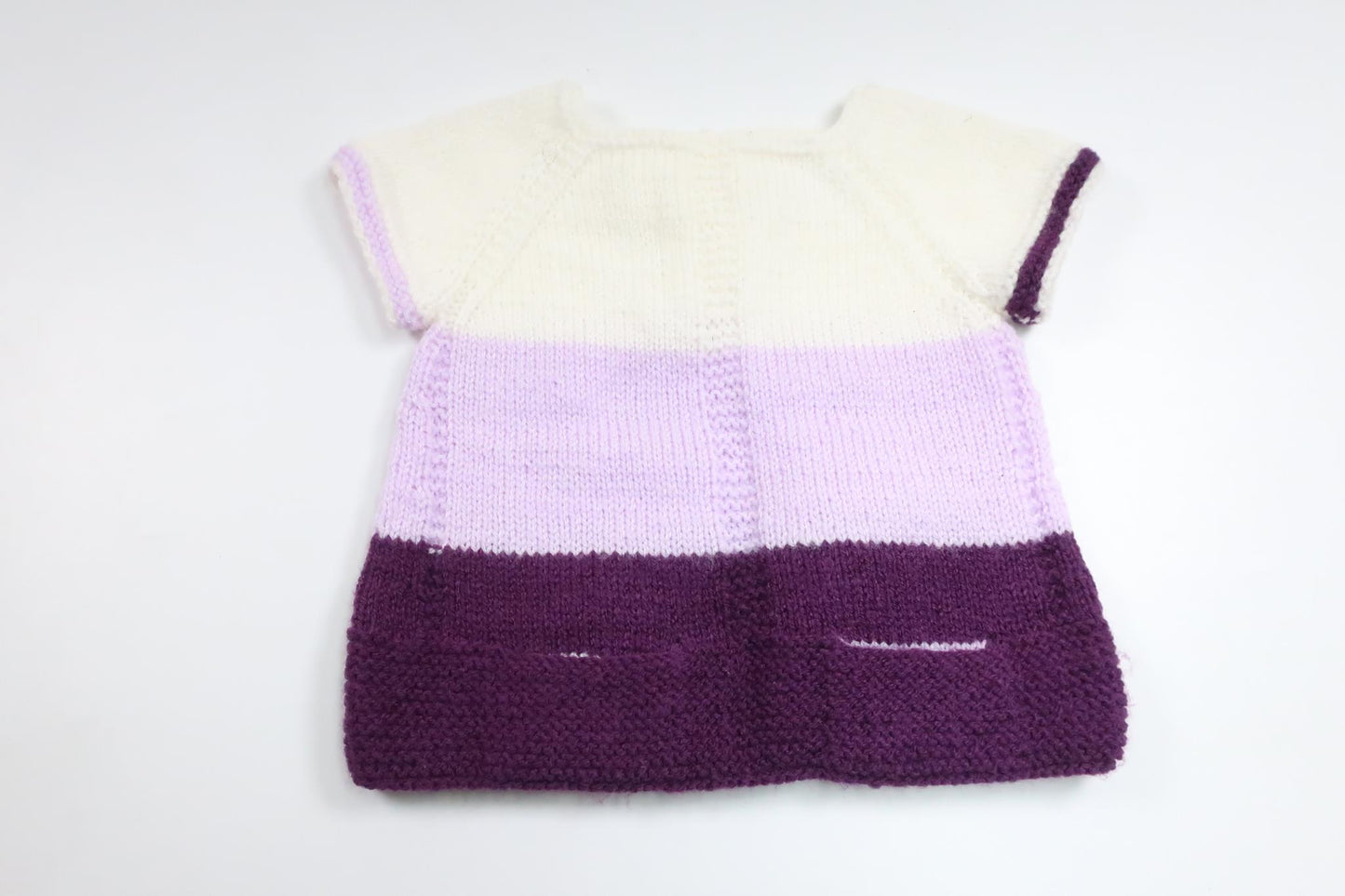 Knitted sweater from Hemstickat - Size 74/80 - Purple