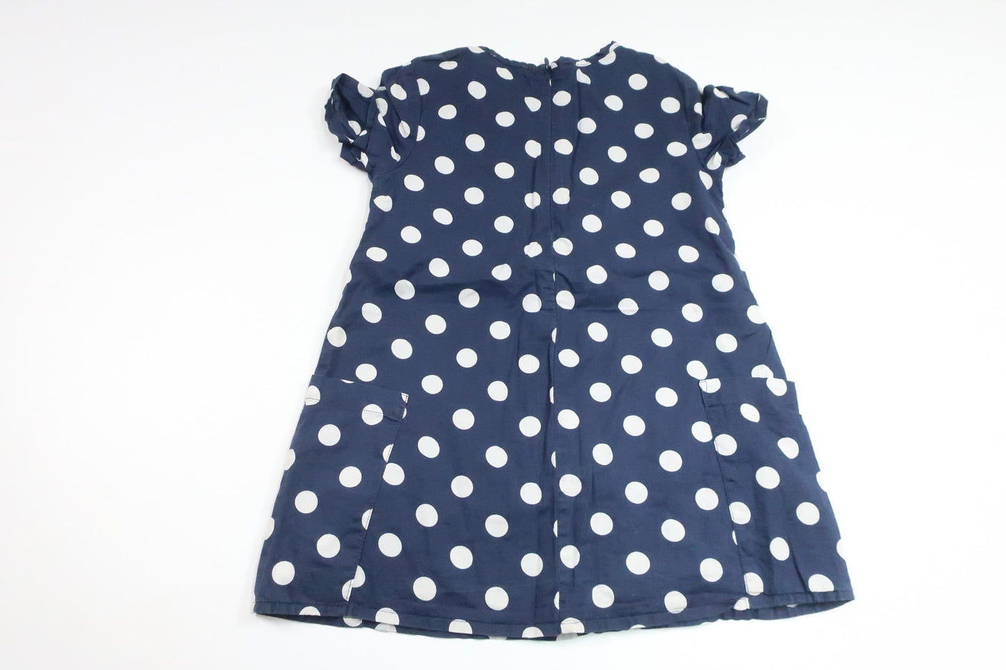 Polka dot dress from United Colors of Benetton - Size 100 - Navy blue