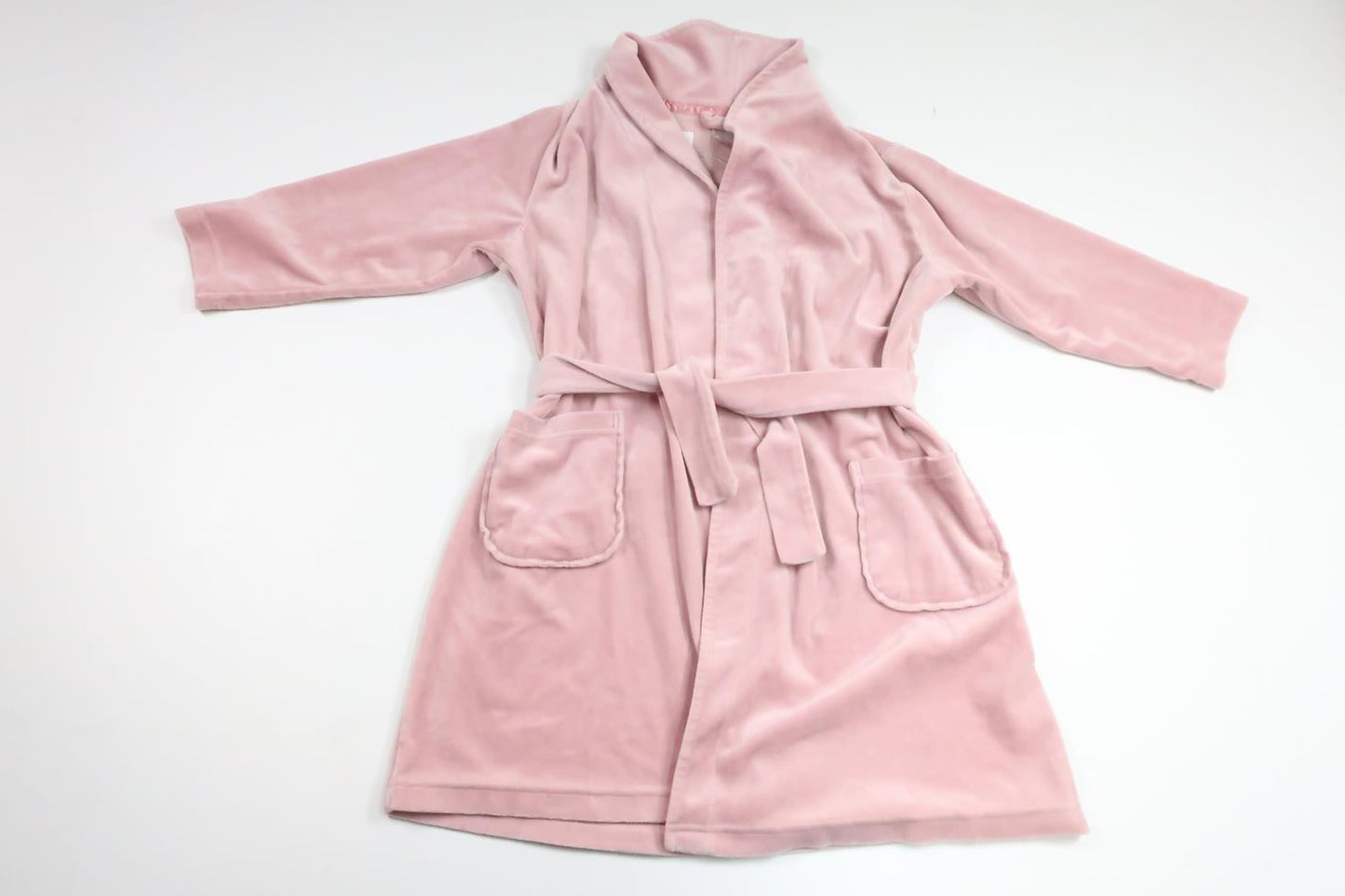 Bathrobe/Dressing gown in fleece from Kappahl - Size 98/104 - Pink