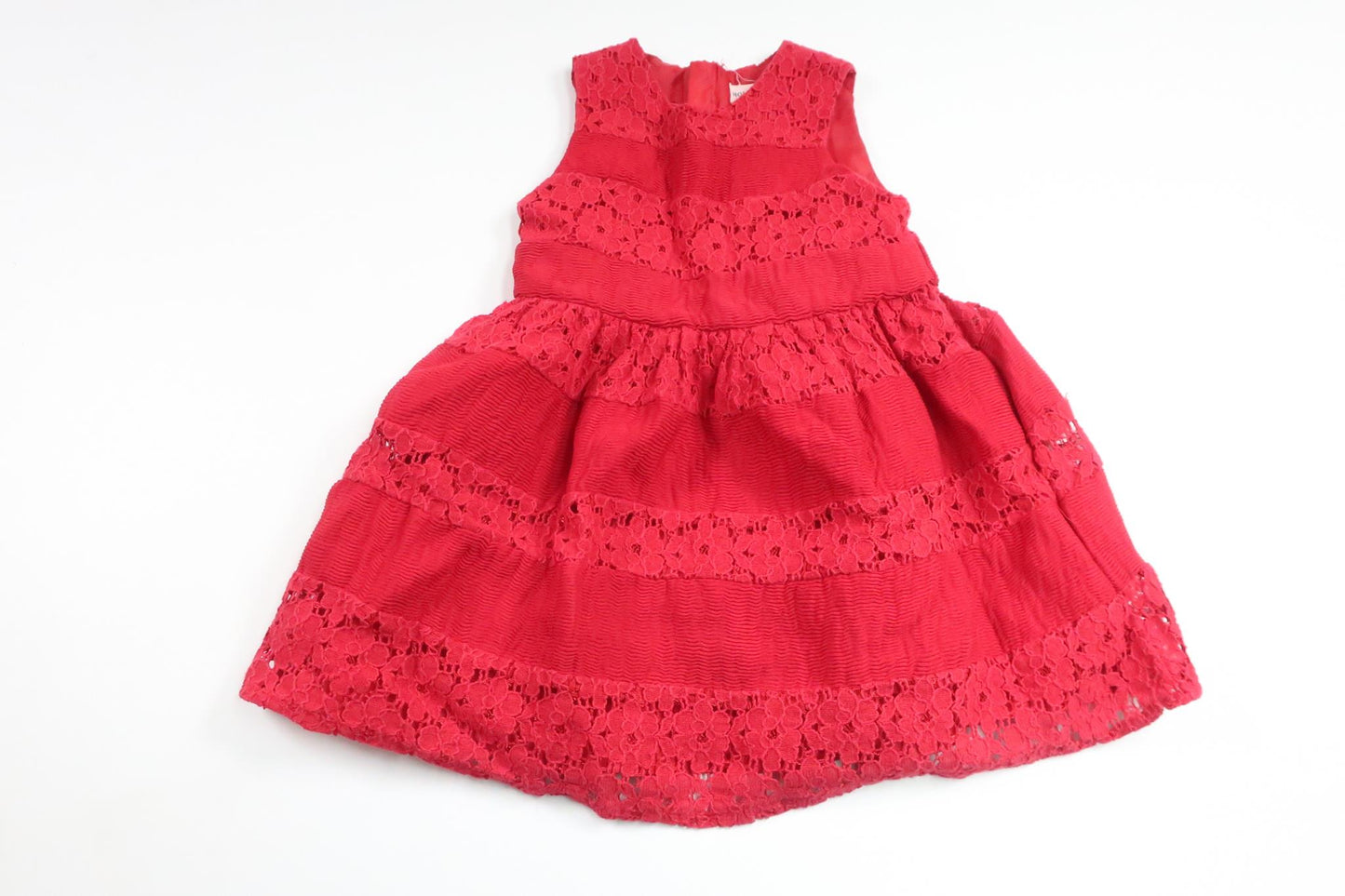 Lace dress from Holly &amp; Why - Size 74 - Red
