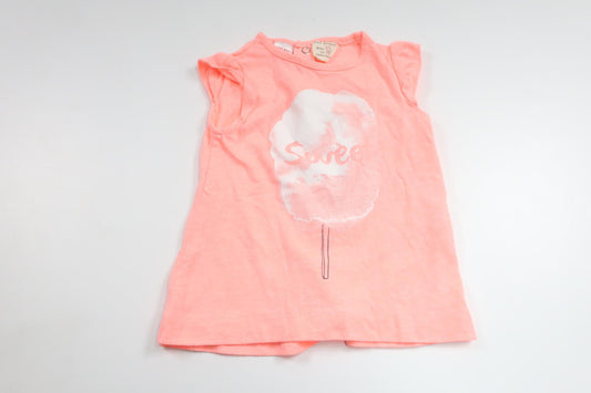 Tank top from Zara - Size 68 - Neon