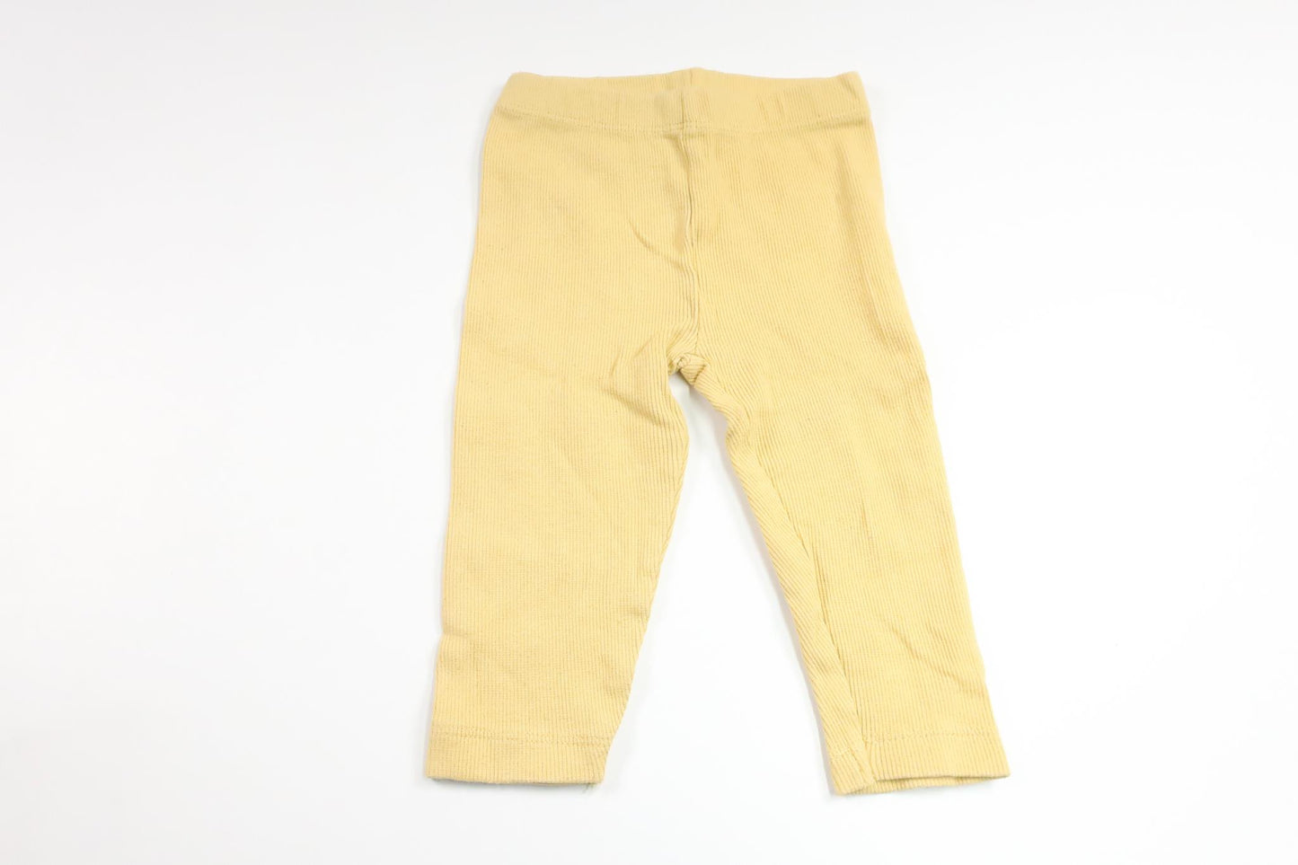 Ribbed trousers from ICA I Love Eco - Size 68 - Yellow