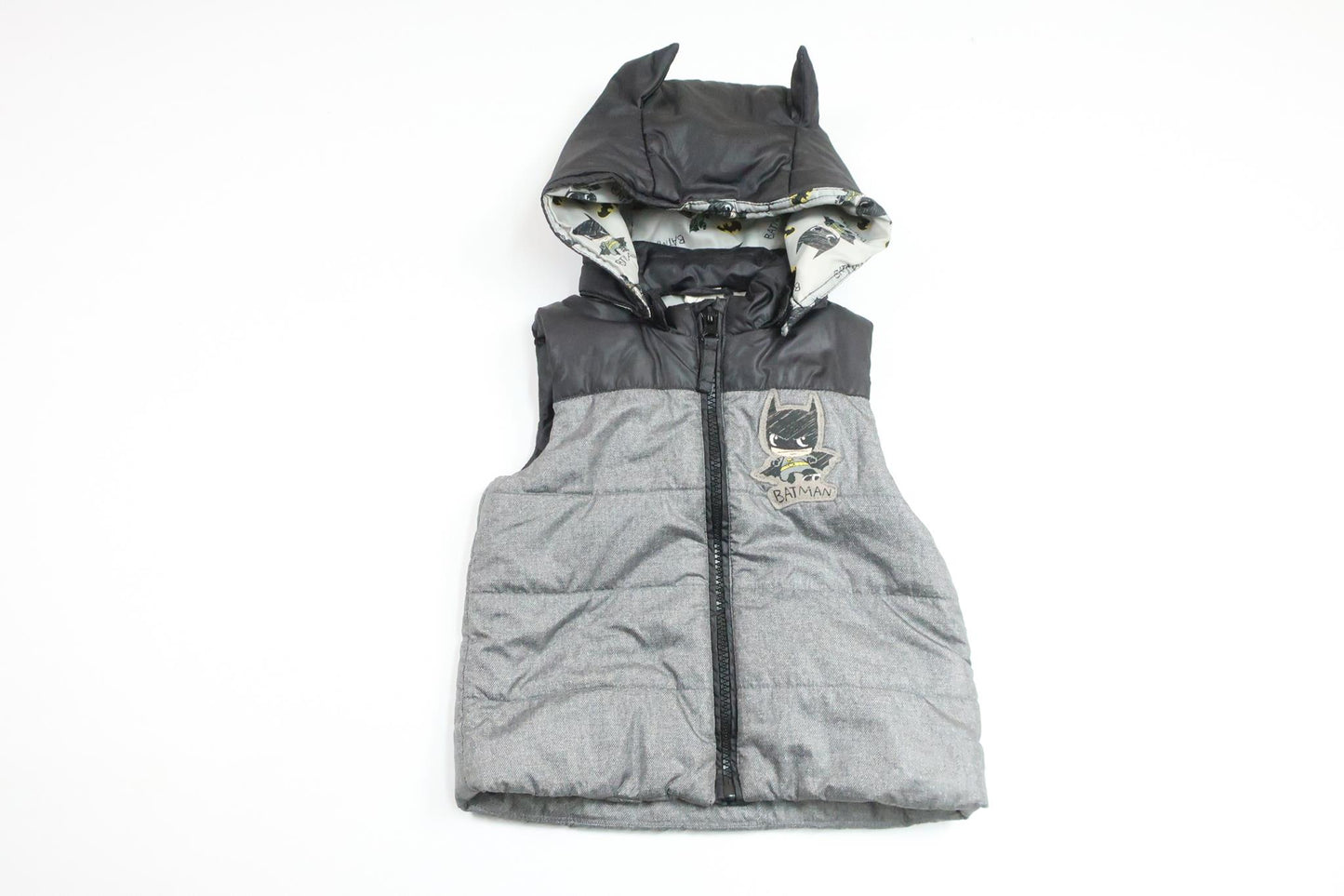 Padded vest with Batman from H&M - Size 80 - Grey