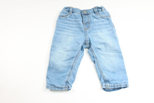 Lined trousers from H&amp;M - Size 74 - Denim
