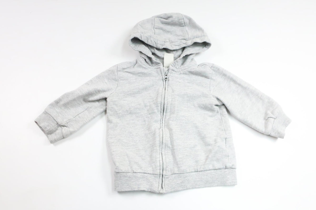 Hooded jacket from H&M - Size 68/74 - Grey