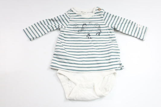 Sweater with built-in body from Newbie - Size 56 - Off-white