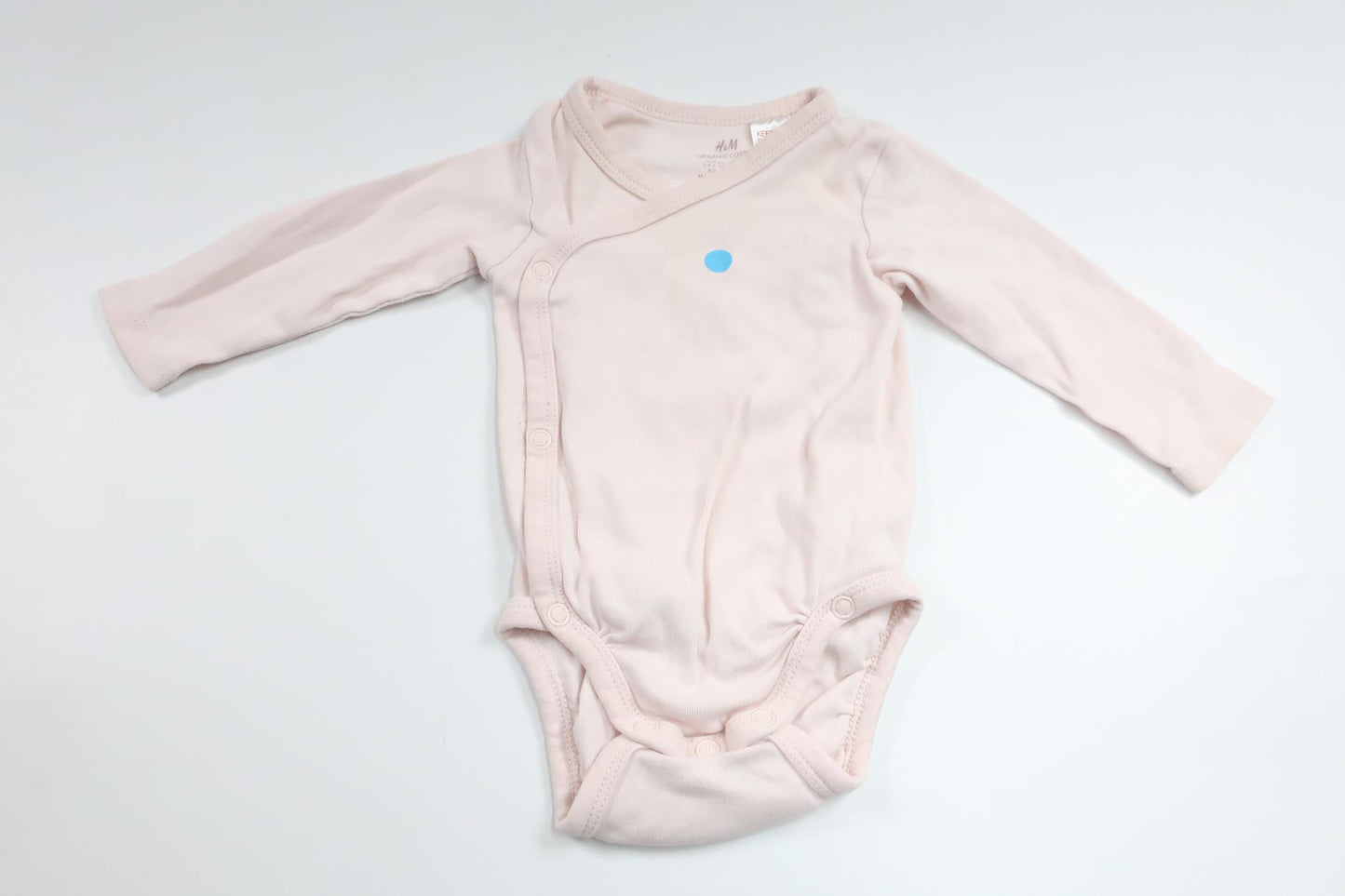 Wrap bodysuit from H&M - Size 62 - Pink