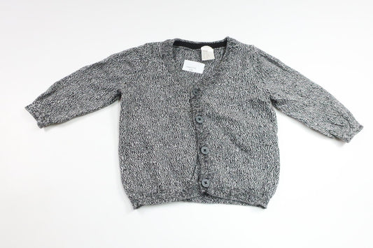 Knitted cardigan from H&amp;M - Size 68 - Black