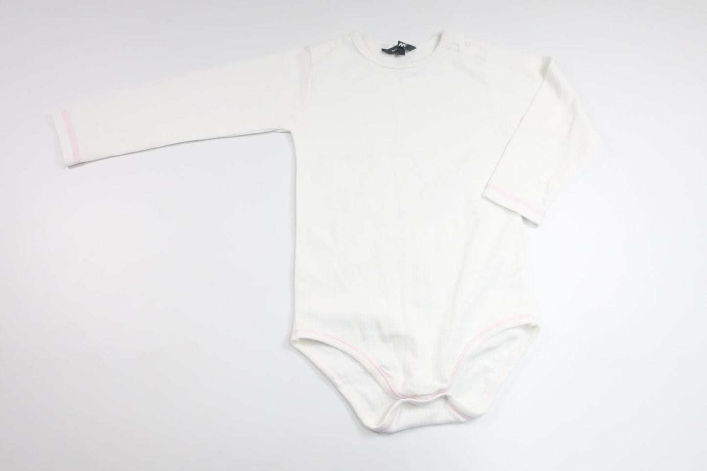 Ribbed bodysuit from Mads &amp; Mette - Size 98 - White