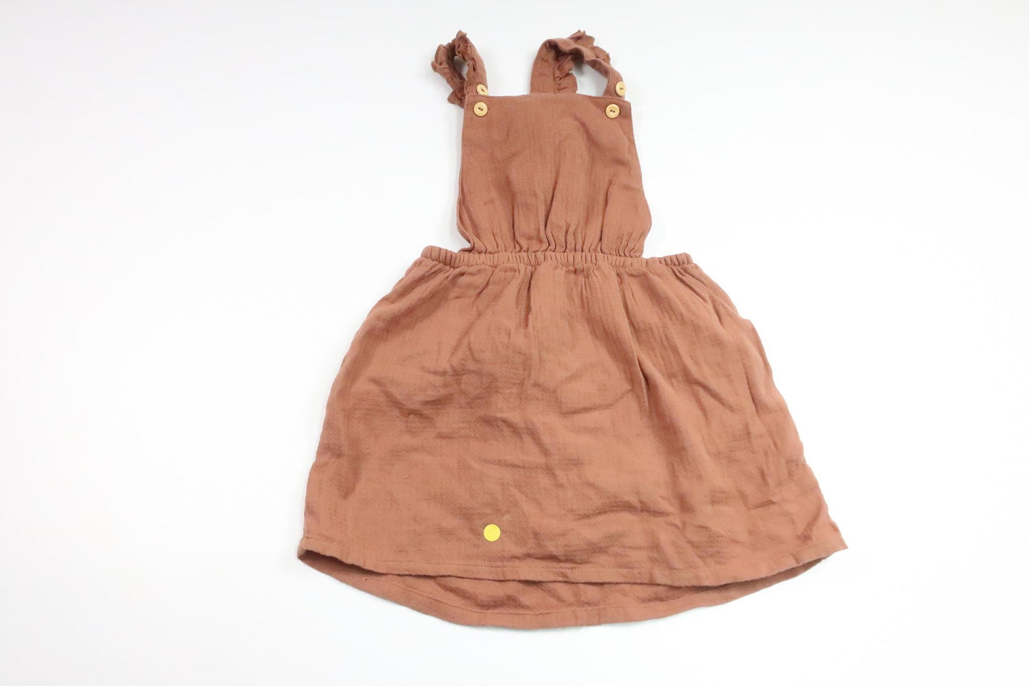 Suspender dress from H&amp;M - Size 104 - Brown