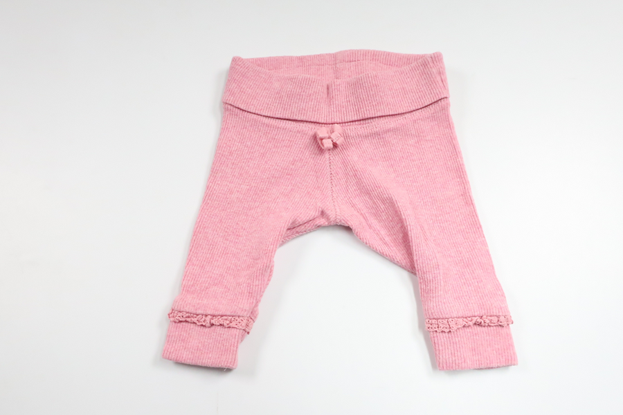 Ribbed trousers from Next - Size 44 - Pink