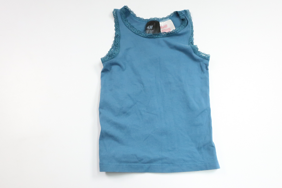 Tank top from H&M - Size 98/104 - Blue