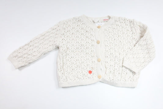Knitted cardigan from Zara - Size 86 - White