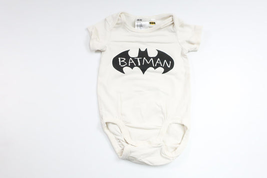 Bodysuit with Batman from H&M - Size 62 - White