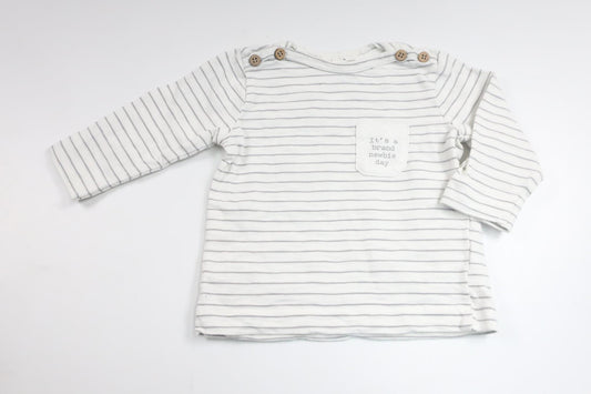 Striped sweater from Newbie - Size 62 - Off-white