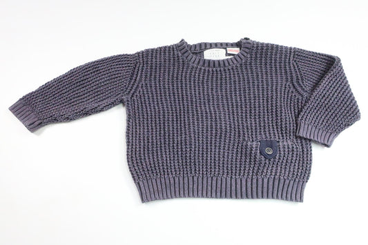 Knitted sweater from Zara - Size 74 - Blue