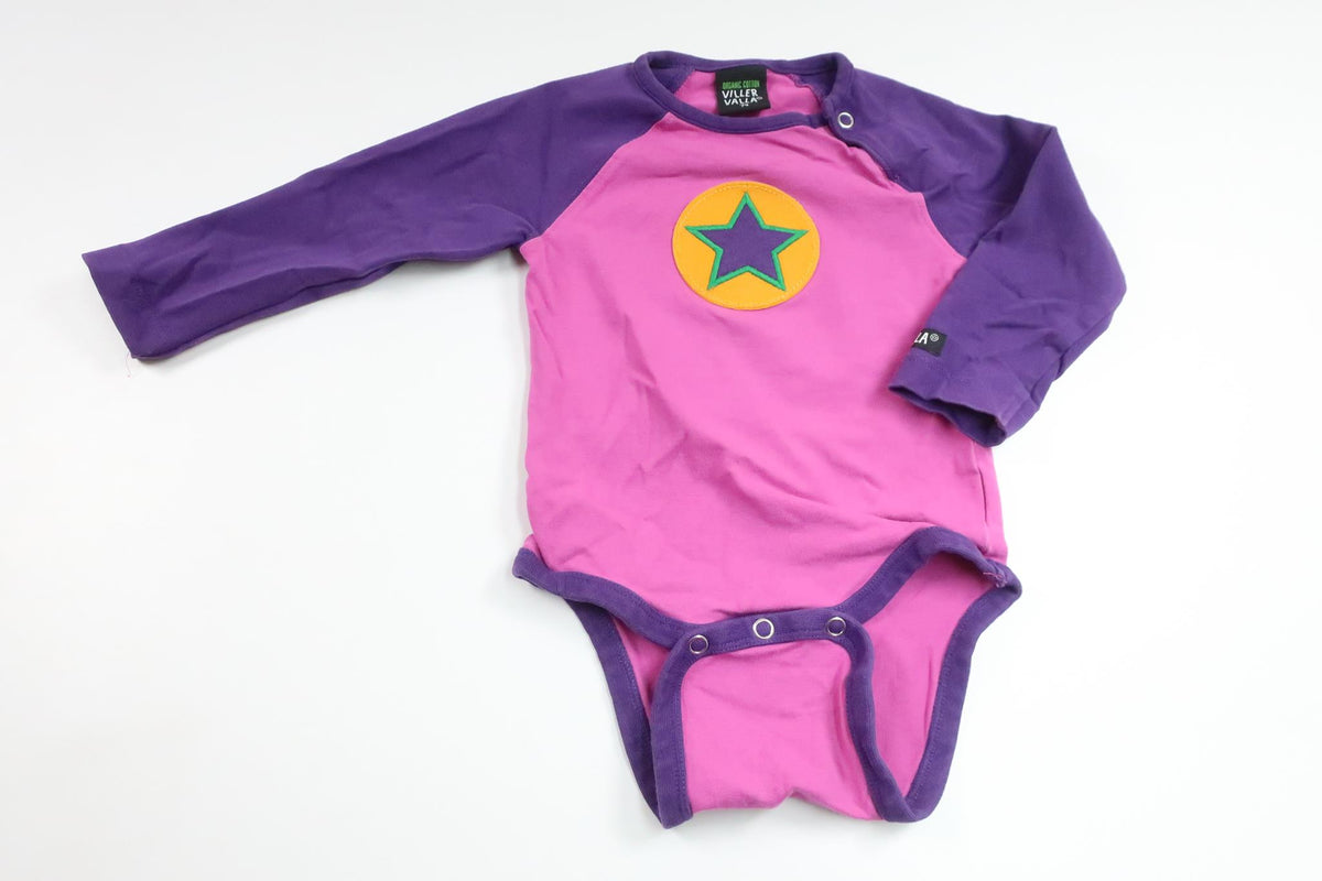 Bodysuit from Villervalla - Size 74 - Purple