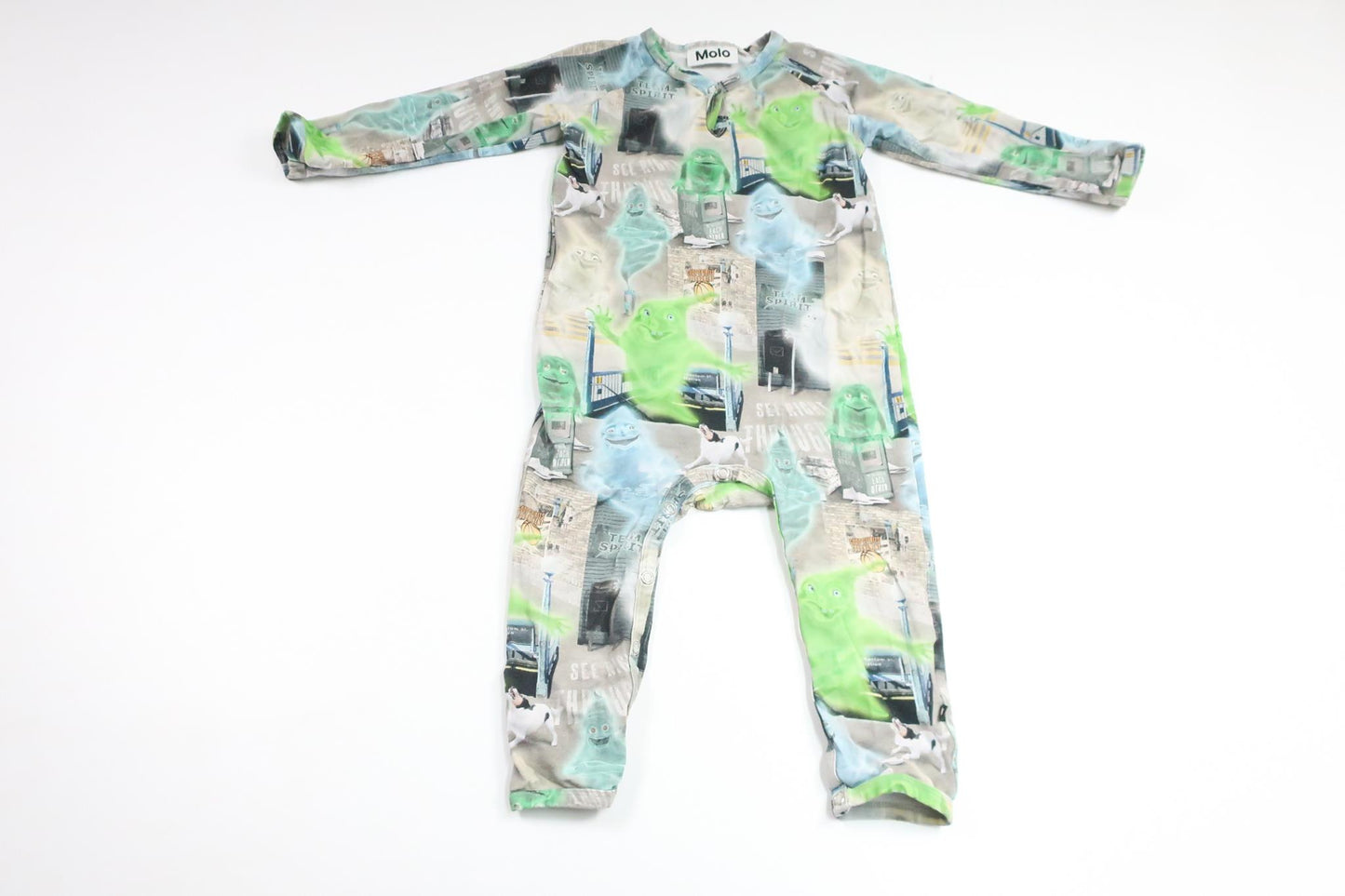 Jumpsuit Ghostbusters from Molo - Size 86 - Grey