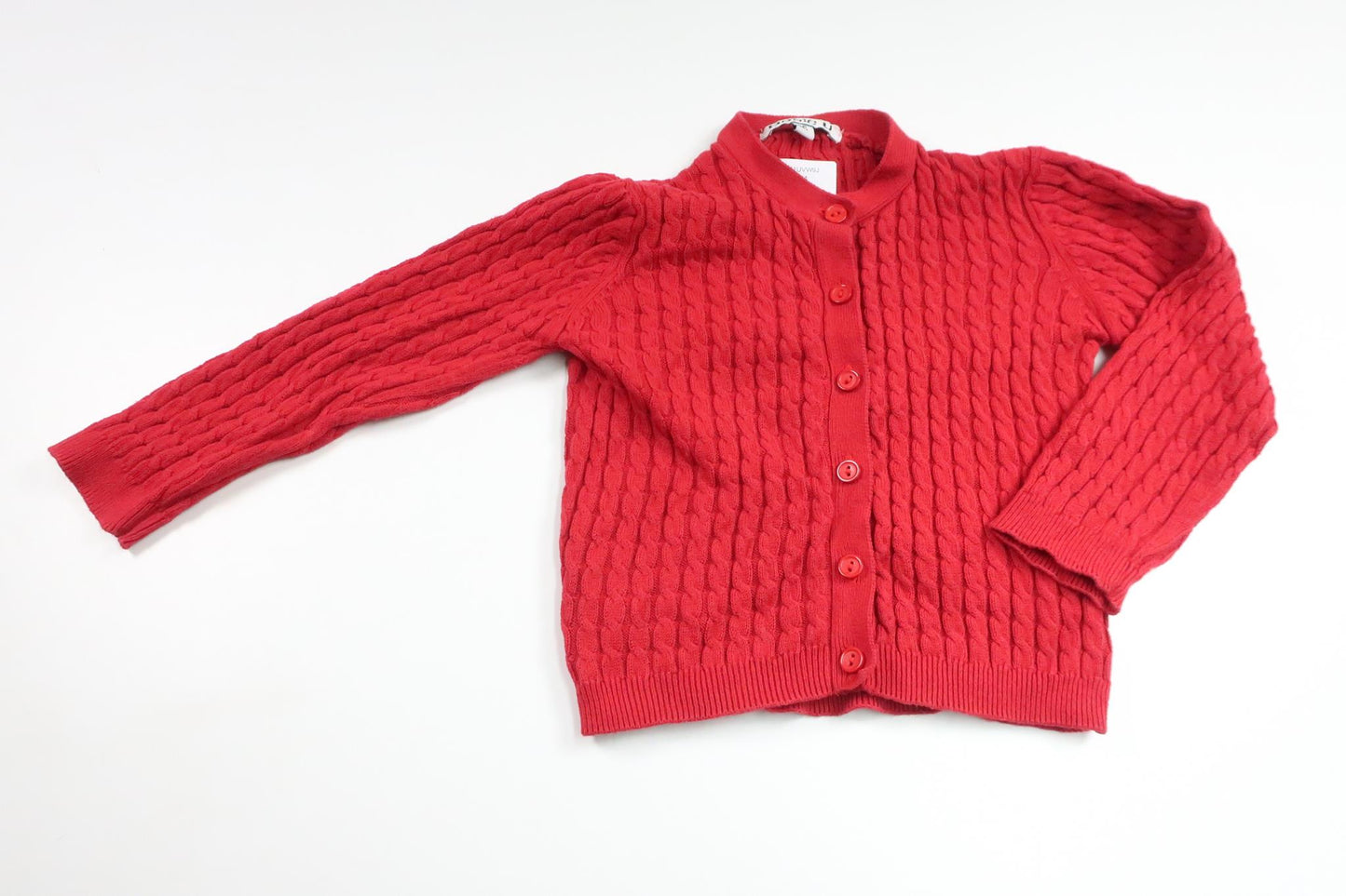 Knitted cardigan from Basic U - Size 86 - Red
