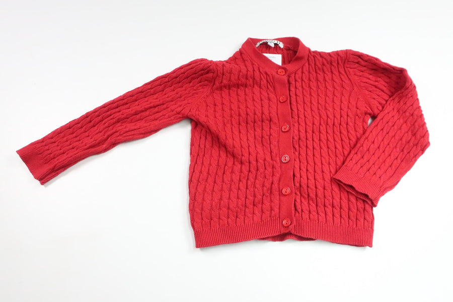 Knitted cardigan from Basic U - Size 86 - Red