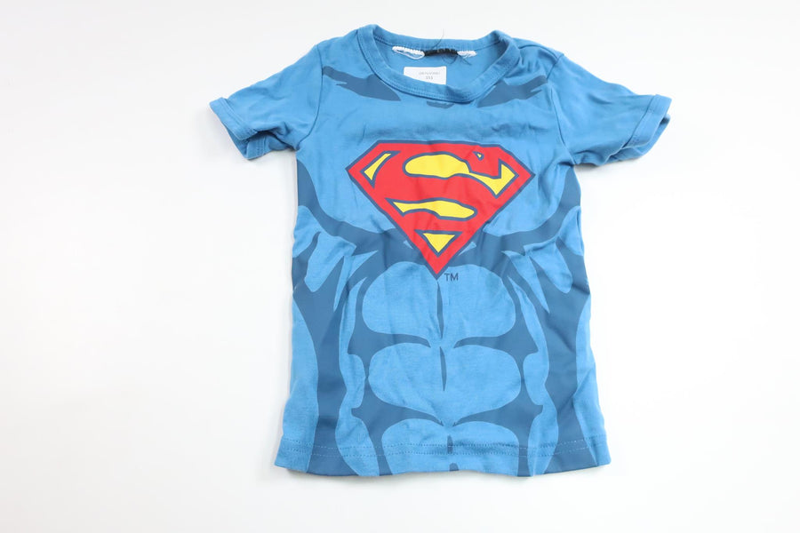 Superman Pajama Top from Unknown - Size 104 - Blue