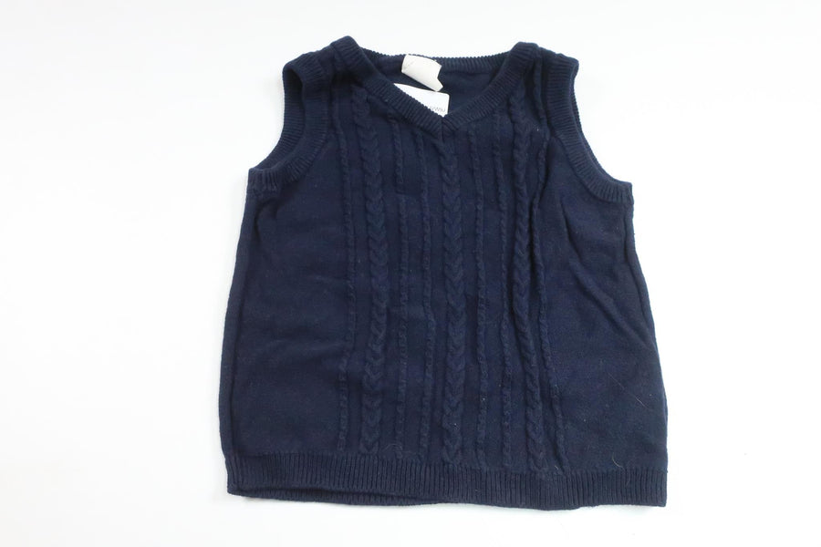 Knitted vest from H&amp;M - Size 68 - Navy blue