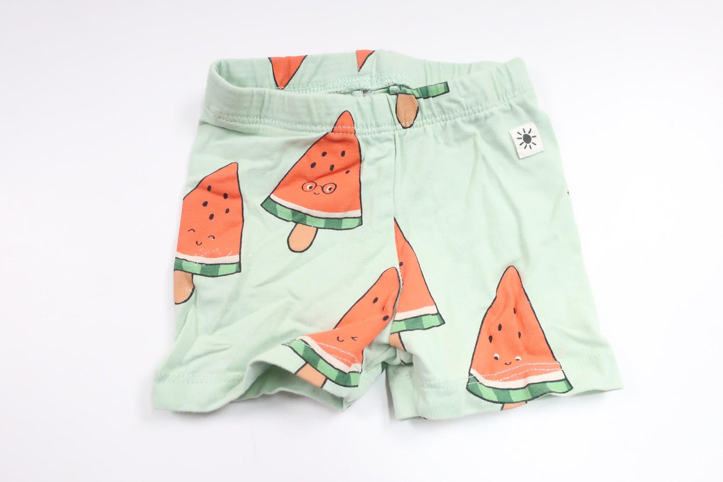 Shorts with watermelons from Lindex - Size 62 - Green