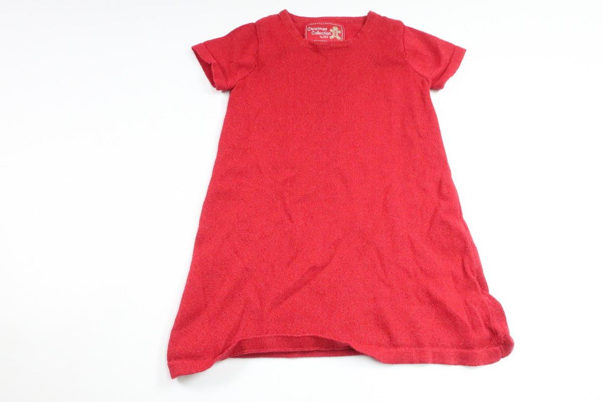 Glittery dress from Skill - Size 80 - Red