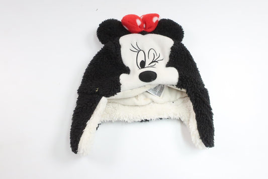 Minnie fleece hat from Baby GAP - Size 48 - Black