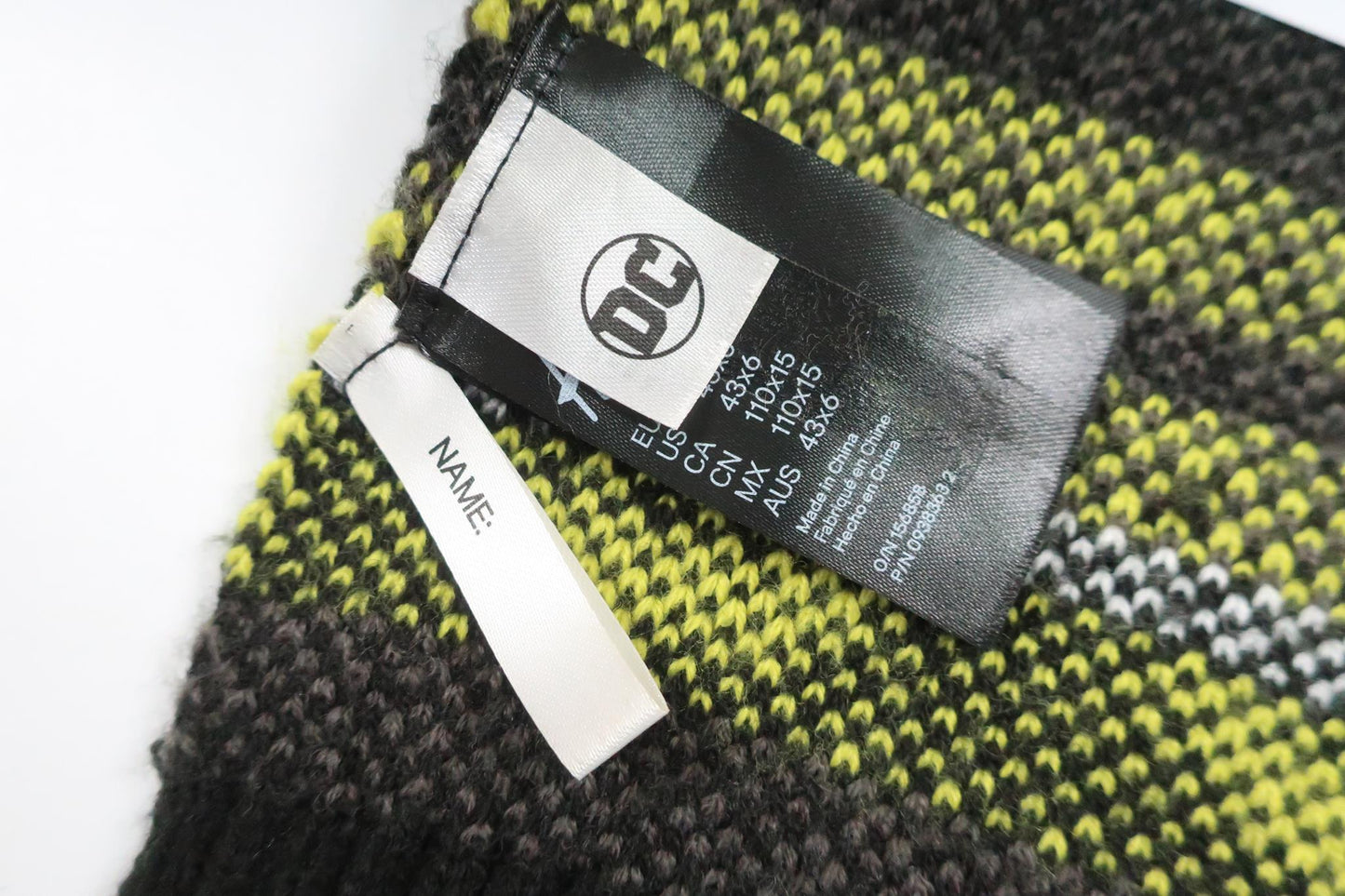 Batman scarf from H&amp;M - Size 86/92 - Black