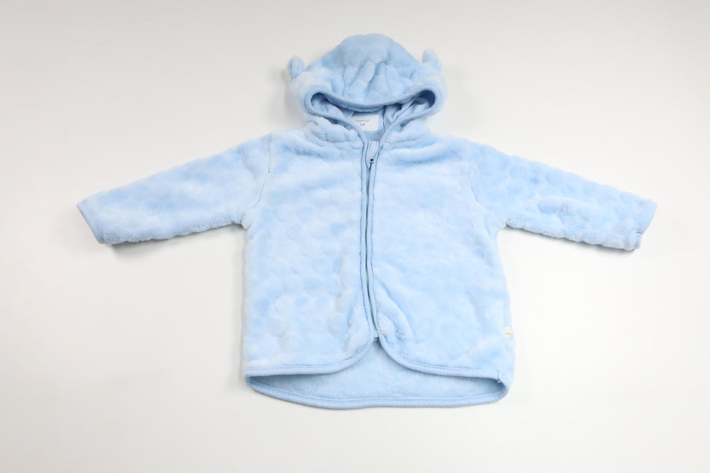 Fleece hooded jacket from Teddy boom - Size 62/68 - Blue