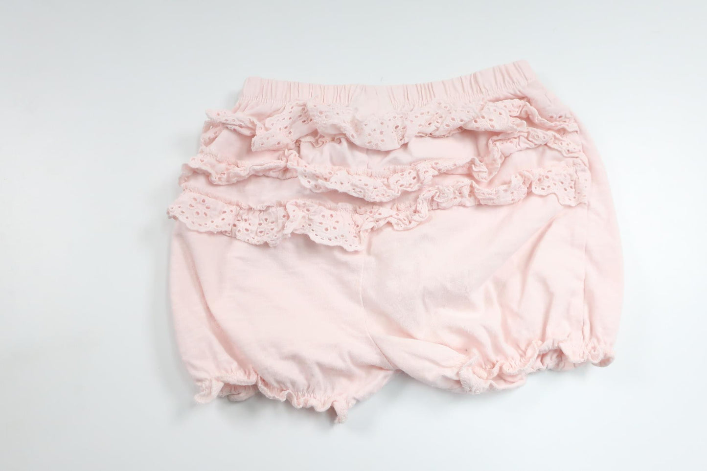 Shorts with ruffles from Next - Size 86 - Pink