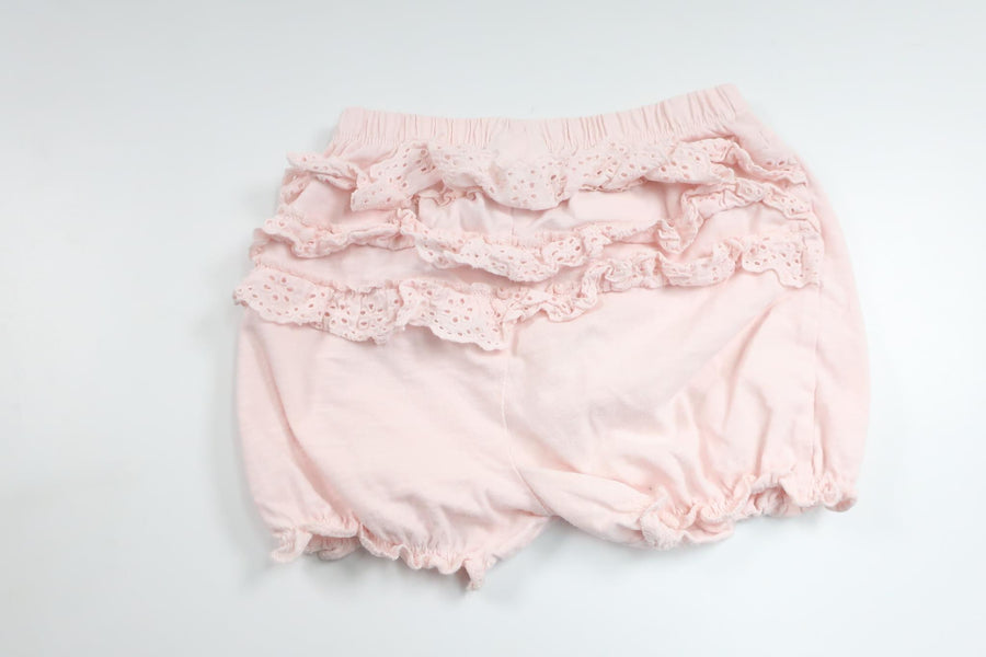 Shorts with ruffles from Next - Size 86 - Pink