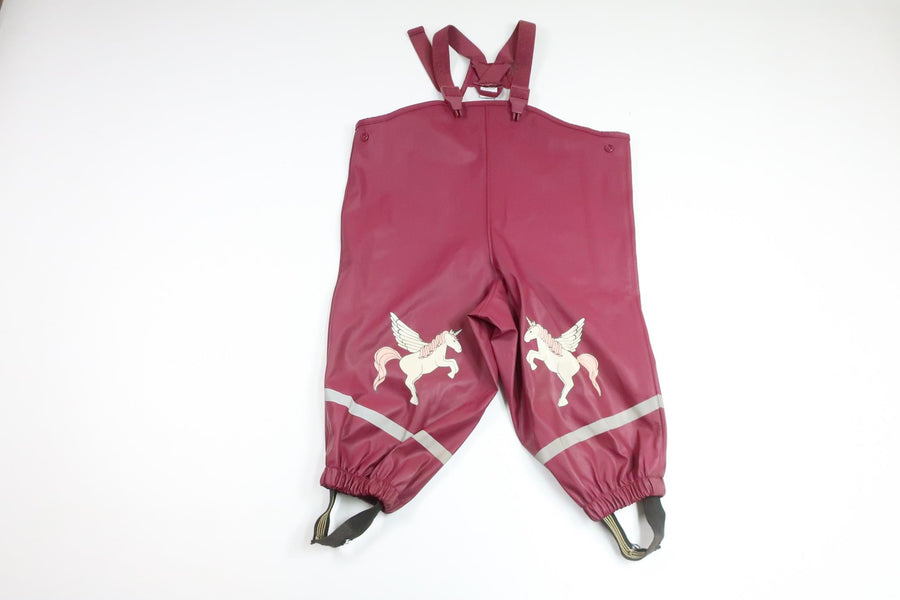 Rain pants from Lindex - Size 86 - Burgundy