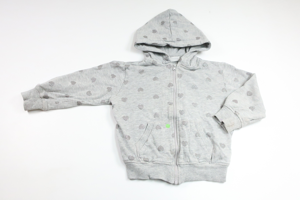 Hooded jacket from Sweetheart - Size 98/104 - Grey