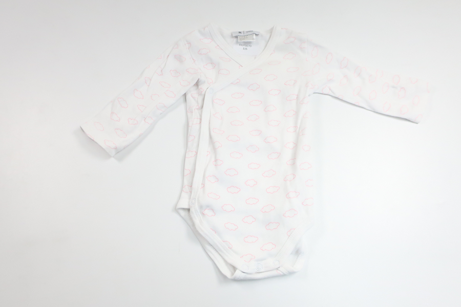 Wrap bodysuit from La Redoute - Size 62/68 - White
