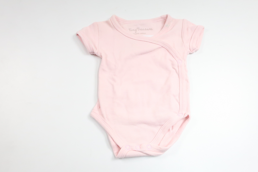 Wrap bodysuit from Tiny Treasure - Size 56 - Pink