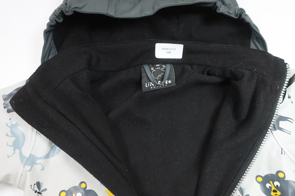 Fleece-lined overalls from Lindberg - Size 86 - Grey