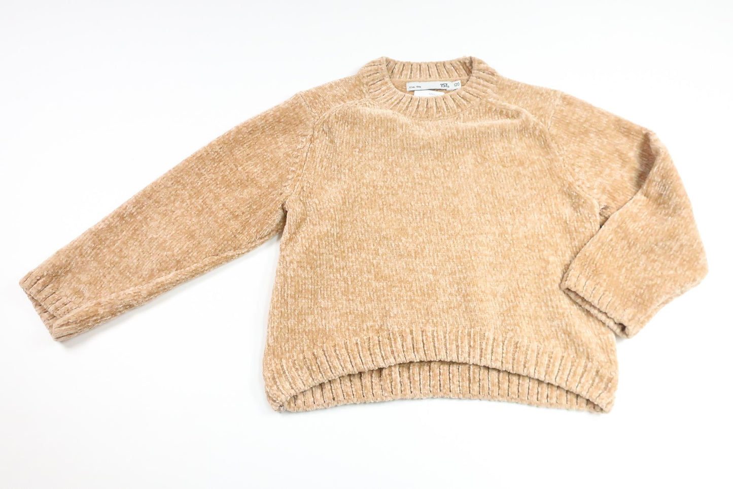 Knitted sweater from Lager 157 - Size 120 - Beige