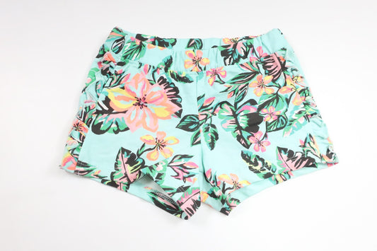 Floral shorts from Lindex - Size 98/104 - Blue