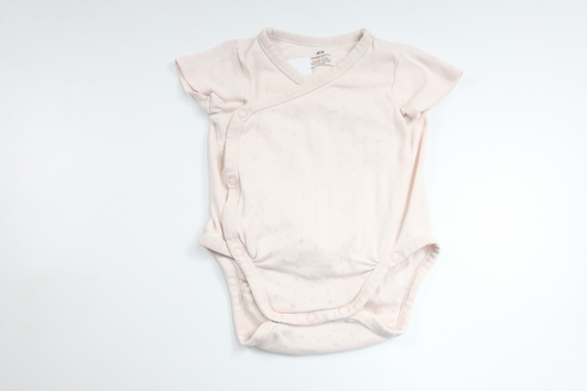 Wrap bodysuit from H&M - Size 68 - Pink